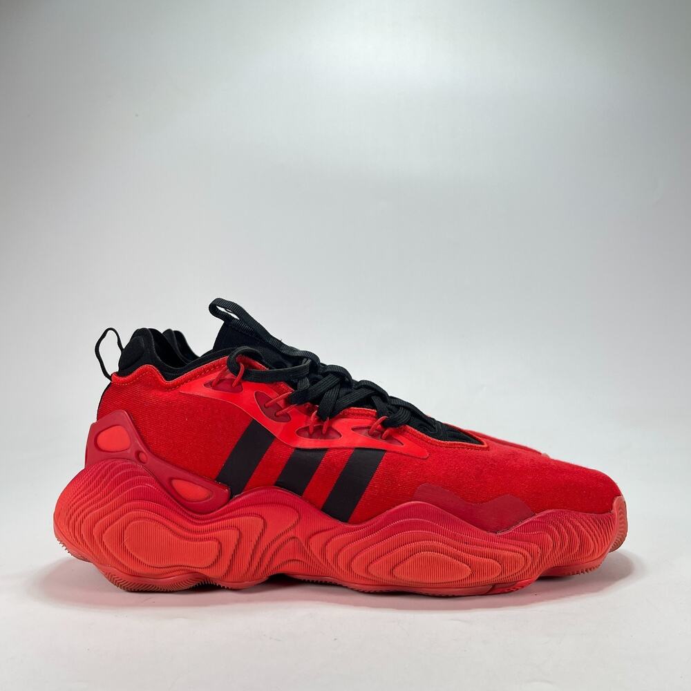 adidas Trae Young 3 Better Scarlet Red Black Basketball Shoes IE9361 Men's Sz 11